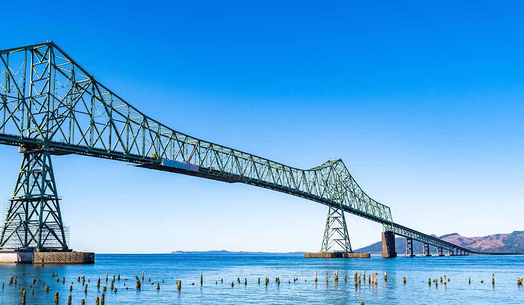 Astoria-Megler Bridge in Oregon